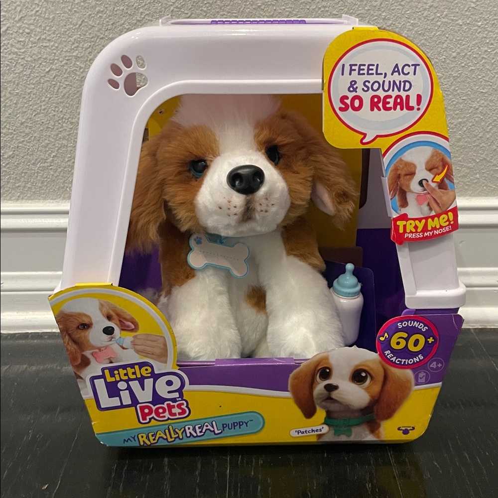 Little Live Pets My Real Puppy Toy - “Patches”